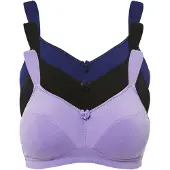 Bonprix Sujetador navy / lila claro / negro