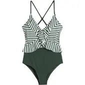 Bonprix Traje de baño oliva