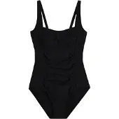 Bonprix Bañador moldeador negro
