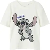 Name it Camiseta 'NKFAkun Stitch' gris / lila / negro / offwhite