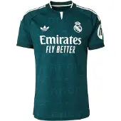 Adidas Originals Camiseta de fútbol 'Real Madrid 26/27' petróleo / blanco