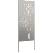vidaXL - Malla de protección para jardín, aspecto oxidado, 50 x 140 cm