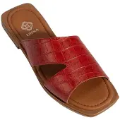 Desa Zapatos abiertos 'Folien' rojo