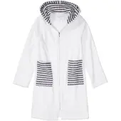 Bonprix Albornoz corto blanco