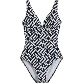 Bonprix Bañador moldeador negro