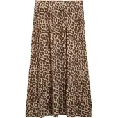 Bonprix Falda beige / marrón / marrón claro