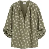Bonprix Blusa beige / oliva