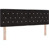 Syfax Cabecero LED con tiras LED con cabecera 160 cm Terciopelo