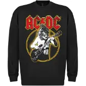 AC/DC Sudadera 'Angus Signature Sweatshirt Sweatshirt' negro