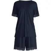 Calida Pijama de pantalón corto azul oscuro