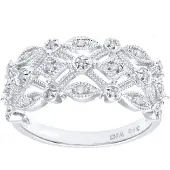 Diamant L'Eternel Anillo 'Ring aus 375 Weißgold mit Diamant' plata