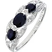 Diamant L'Eternel Anillo plata