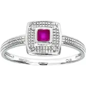 Diamant L'Eternel Anillo plata