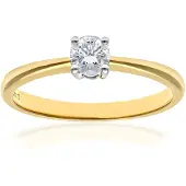 Diamant L'Eternel Anillo oro