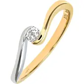 Diamant L'Eternel Anillo oro