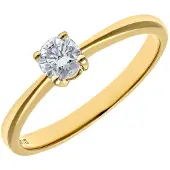Diamant L'Eternel Anillo oro