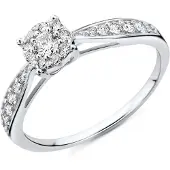 Diamant L'Eternel Anillo plata