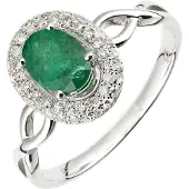 Diamant L'Eternel Anillo plata