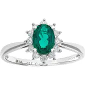 Diamant L'Eternel Anillo plata