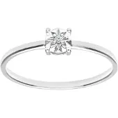 Diamant L'Eternel Anillo plata