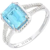 Diamant L'Eternel Anillo plata