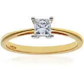 Diamant L'Eternel Anillo oro