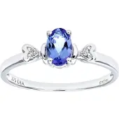 Diamant L'Eternel Anillo 'Herz' plata