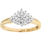 Diamant L'Eternel Anillo oro