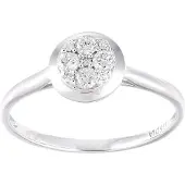 Diamant L'Eternel Anillo 'Cluster' plata