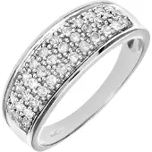 Diamant L'Eternel Anillo plata