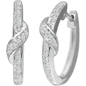 Diamant L'Eternel Pendientes plata