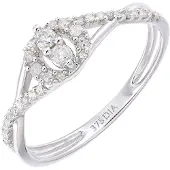 Diamant L'Eternel Anillo plata