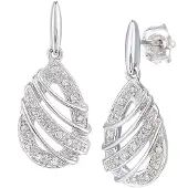 Diamant L'Eternel Pendientes plata