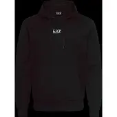 EA7 Sudadera negro / blanco