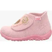 Superfit Zapatillas de casa 'HAPPY OCTI' marrón / albaricique / rosa / negro