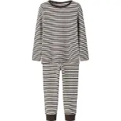 Name It Mini Pijama oliva / blanco