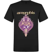 Amorphis Camiseta 'Queen of Time tour T-Shirt' negro
