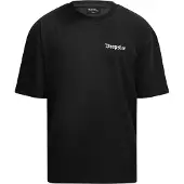 Dropsize Camiseta gris / rojo / negro / blanco
