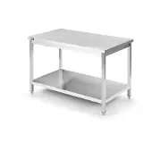 HBM Banco de Trabajo Acero Inoxidable 120 cm