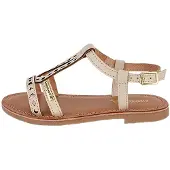 Les tropéziennes Sandalias 'Belectra Kindersandalen aus Leder, flach' beige