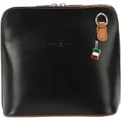 DrachenLeder Bolso de hombro negro