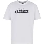 Urban Classics Camiseta 'Cursive Bold' negro / blanco