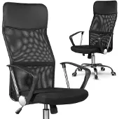 Sofotel 2100 Silla de oficina Sydney, de malla, negra