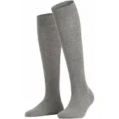 Falke Calcetines hasta la rodilla 'Family' gris moteado