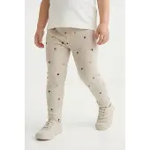 Name it Leggings 'NMFNutti' kitt / azul / azul oscuro / marrón