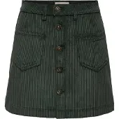 ONLY Falda 'ONLAmazing' verde oscuro