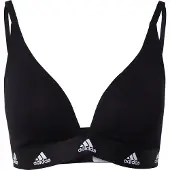 Adidas Sujetador deportivo negro / blanco
