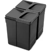 Emuca Cubo De Basura 8198517 2x7l