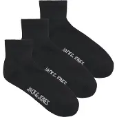 Jack & Jones Calcetines 'LEON' negro / blanco