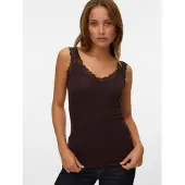 Vero Moda Top 'VMROSA' chocolate